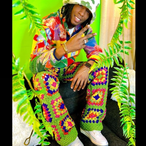 Handmade Crochet Pants - Picture 5 of 7